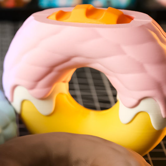 Tekli donut clicker pembe