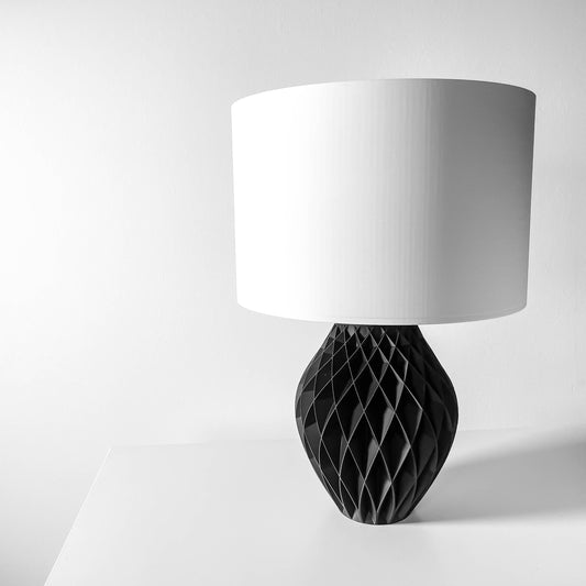 Petek dokulu modern masa lambası