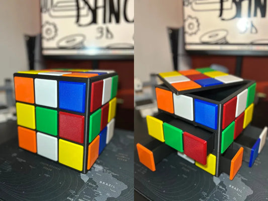 20cm Sihirli Küp Gizli Çekmeceli Kutu