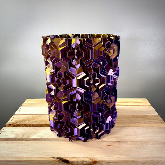Tetrahex Dalgalı Vazo