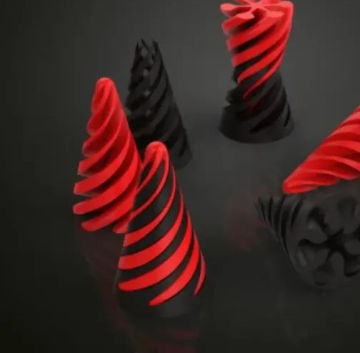 Koni Fidget Spiral Döndürücü