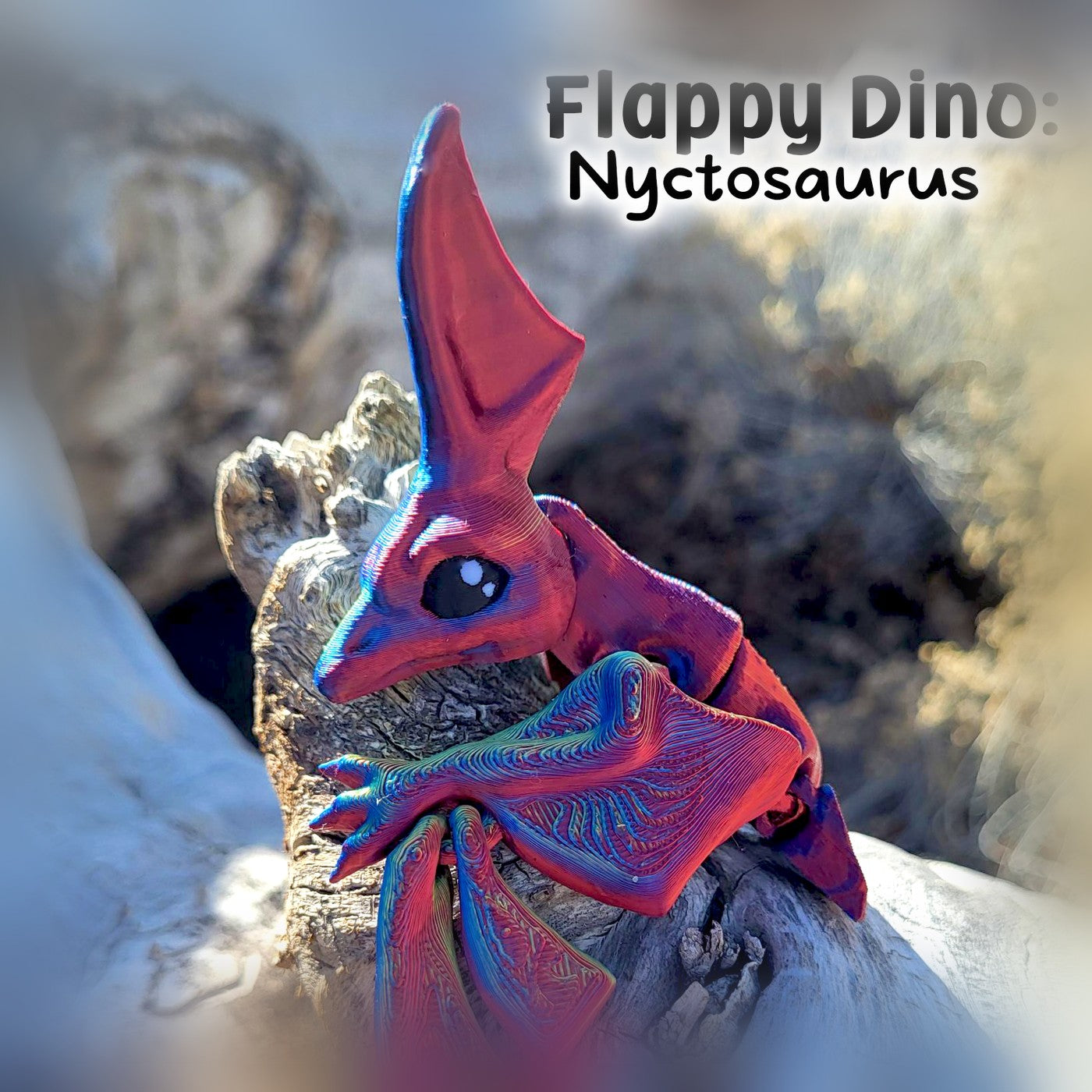 Minik Pterodaktil ve Nyktosaurus