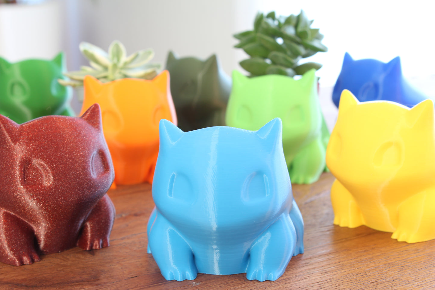 Sevimli Pokémon Bulbasaur / Bisasam Saksı