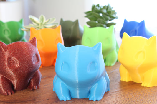 Sevimli Pokémon Bulbasaur / Bisasam Saksı