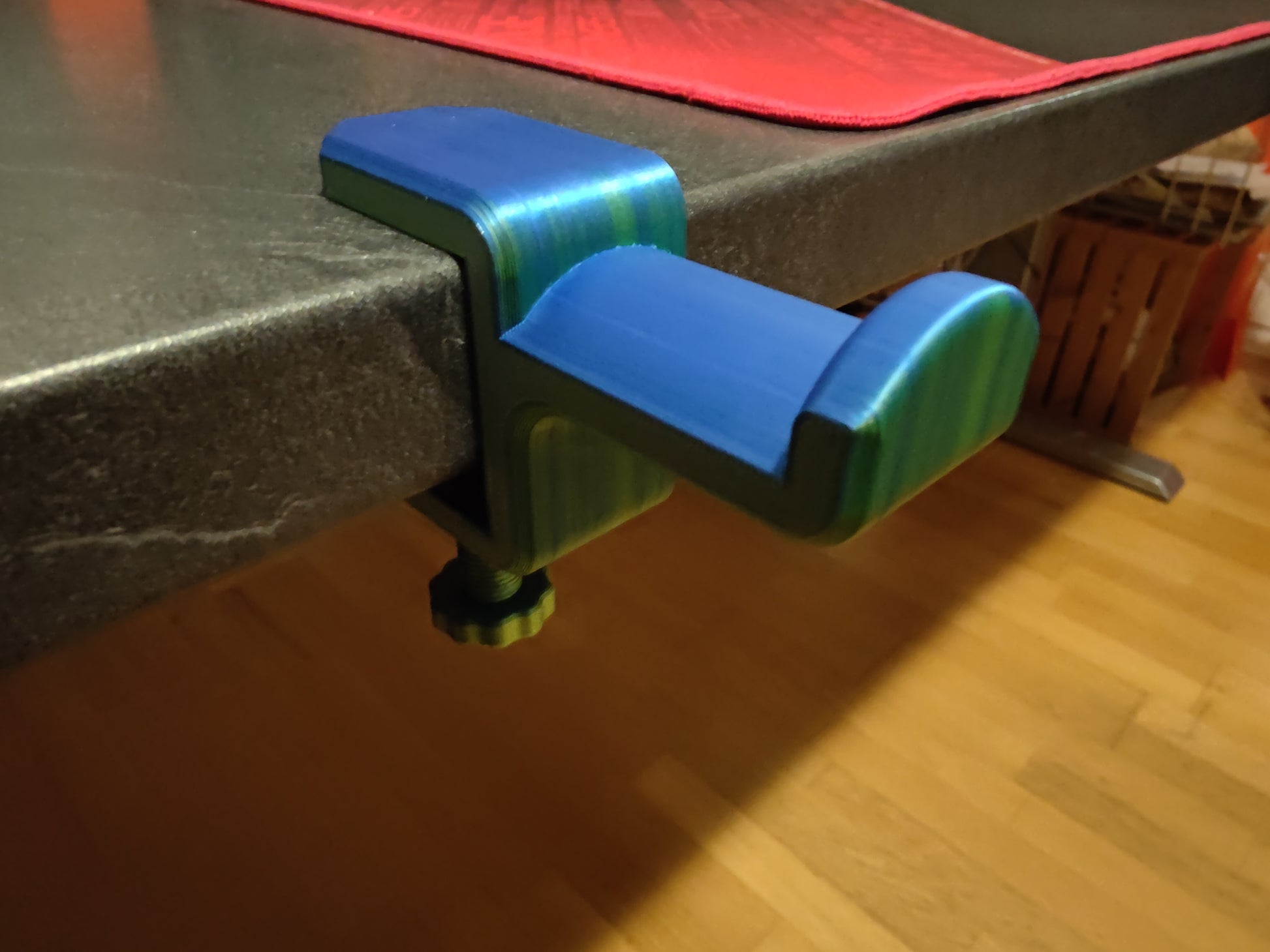 Kelepçeli Parametrik Kulaklık Standı