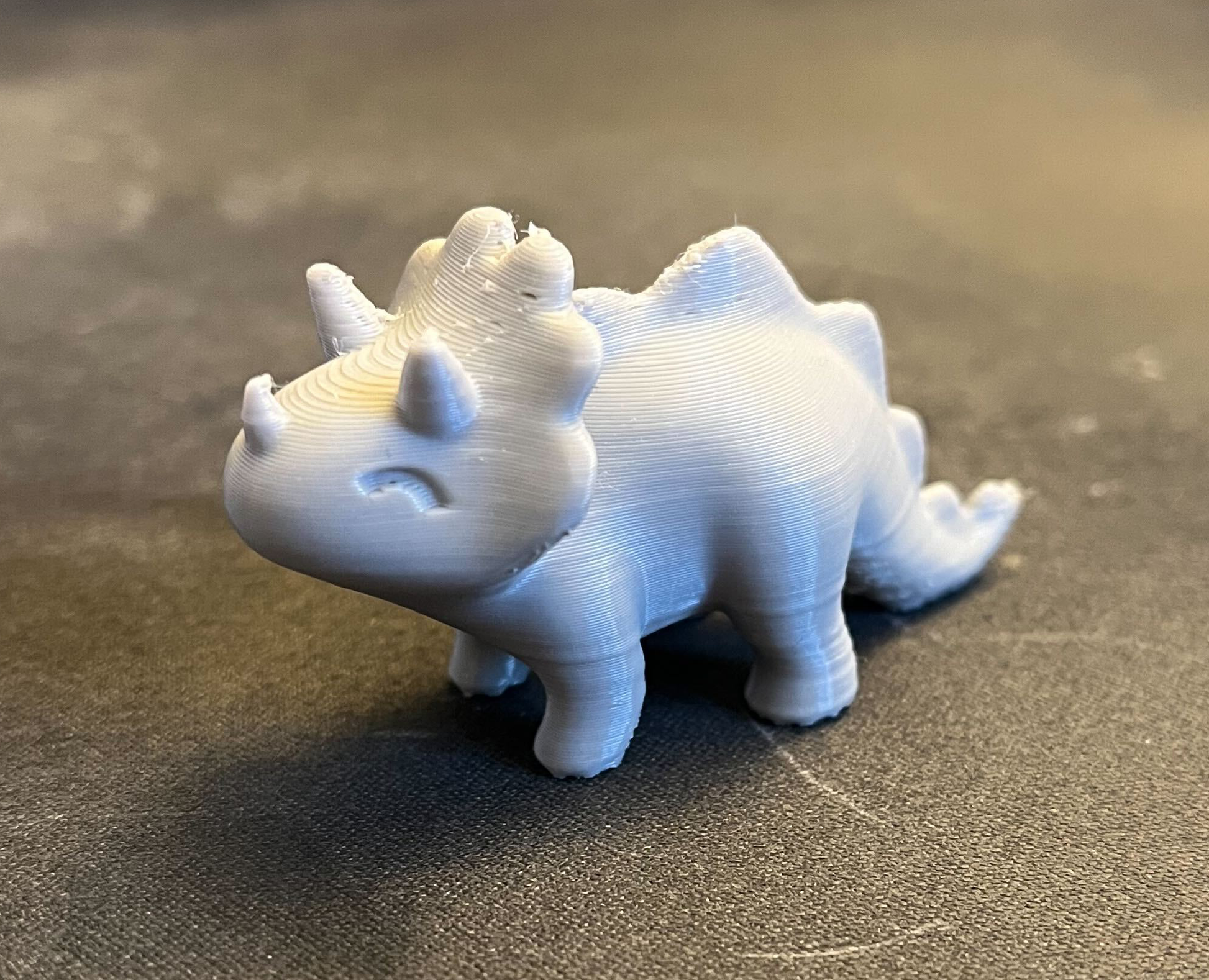 Sevimli Stilize Triceratops Dinozor Oyuncak